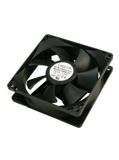 Logilink FAN101 8cm cooler Black