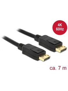   DeLock Displayport 1.2 male > Displayport male 4K 60 Hz 7m Cable 