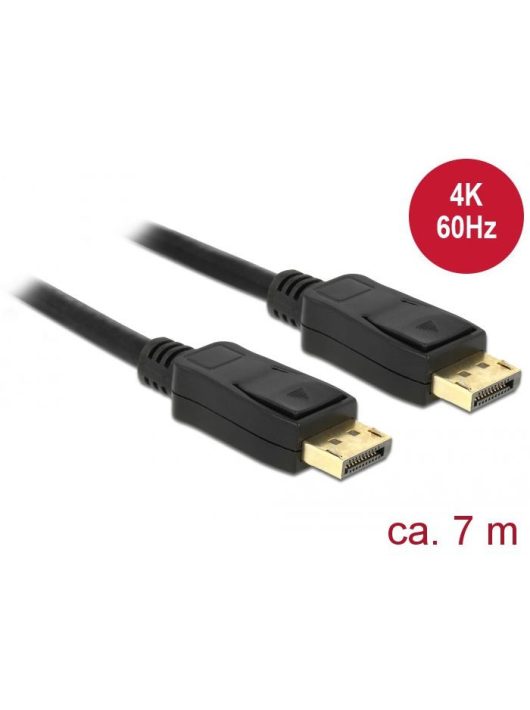 DeLock Displayport 1.2 male > Displayport male 4K 60 Hz 7m Cable 