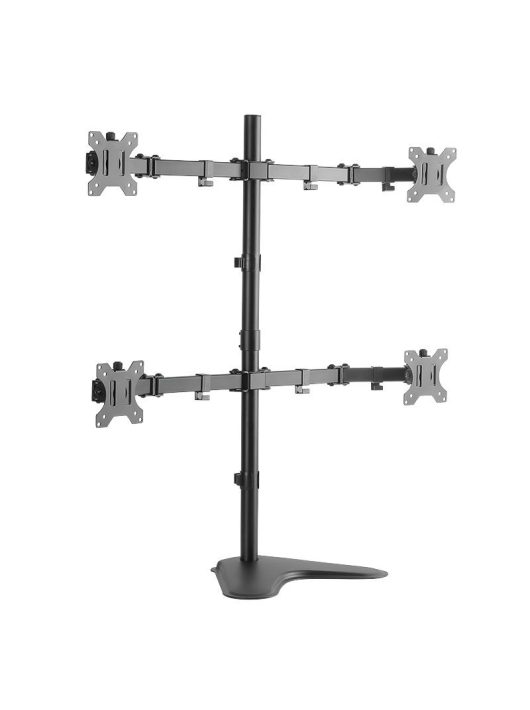 Logilink BP0046 13"-32" Quad Monitor Stand Black