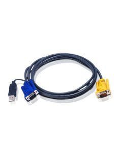   ATEN USB KVM Cable with 3 in 1 SPHD and built-in PS/2 to USB converter 1,8m