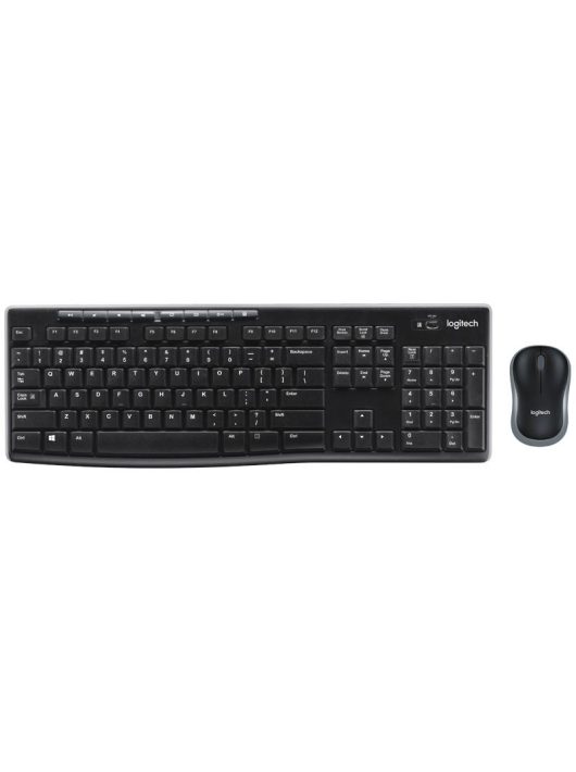 Logitech MK270 Wireless Billentyűzet + Egér Black UK