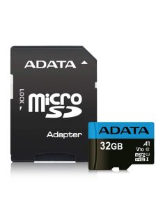   A-Data 32GB microSDHC Premier UHS-I Class10 V10 A1 + adapterrel