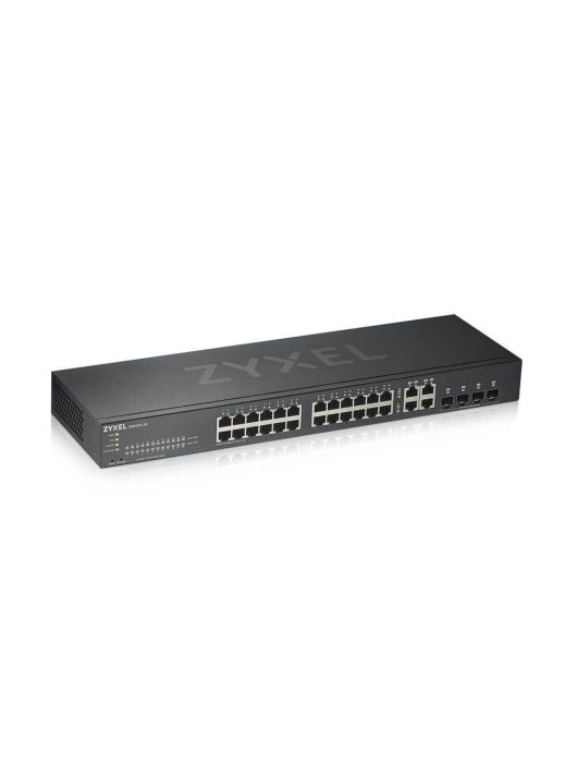 ZyXEL GS1920-24V2 28port GbE LAN L2 menedzselhető switch