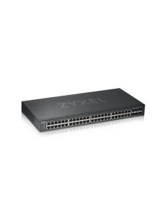 ZyXEL GS1920-48V2 48port GbE LAN L2 menedzselhető switch