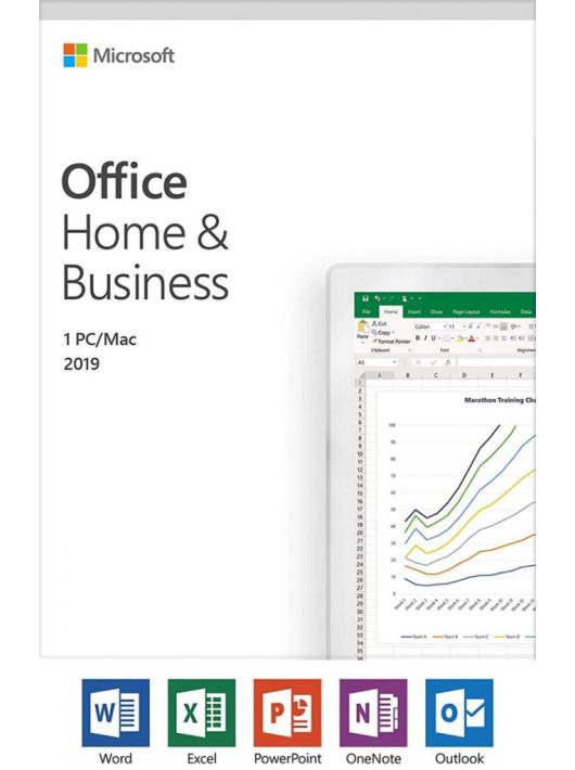 Microsoft Office 2019 Home and Business English EuroZone Medialess