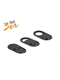 DeLock Webcam Cover for Laptop, Tablet and Smartphone 3 pack