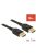 DeLock DisplayPort cable 8K 60 Hz 3m DP 8K certified Black