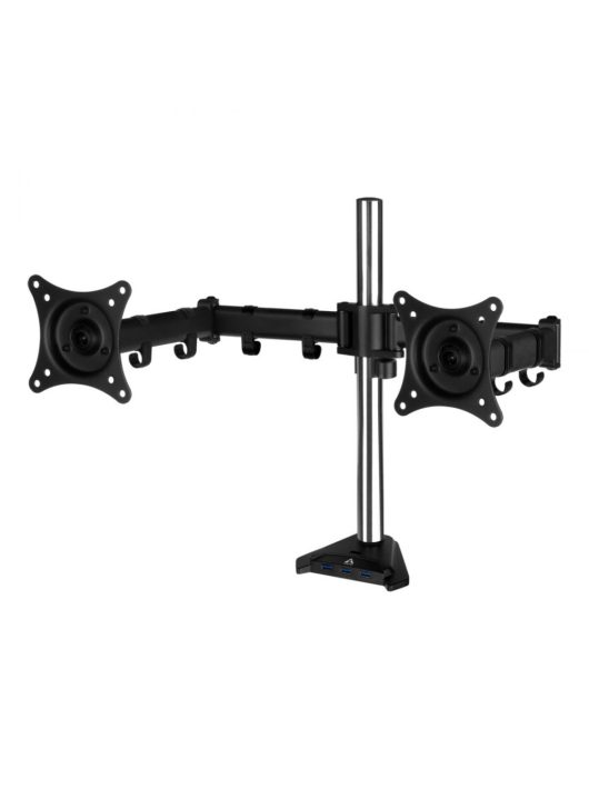 Arctic Z2 Pro Gen 3 Dual Monitor Arm with SuperSpeed USB Hub Black