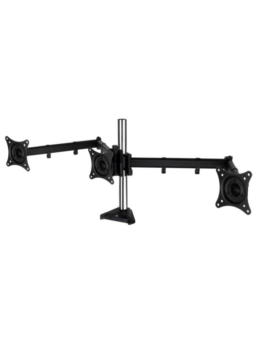 Arctic Z3 Pro Gen 3 Desk Mount Triple Monitor Arm with SuperSpeed USB Hub Black