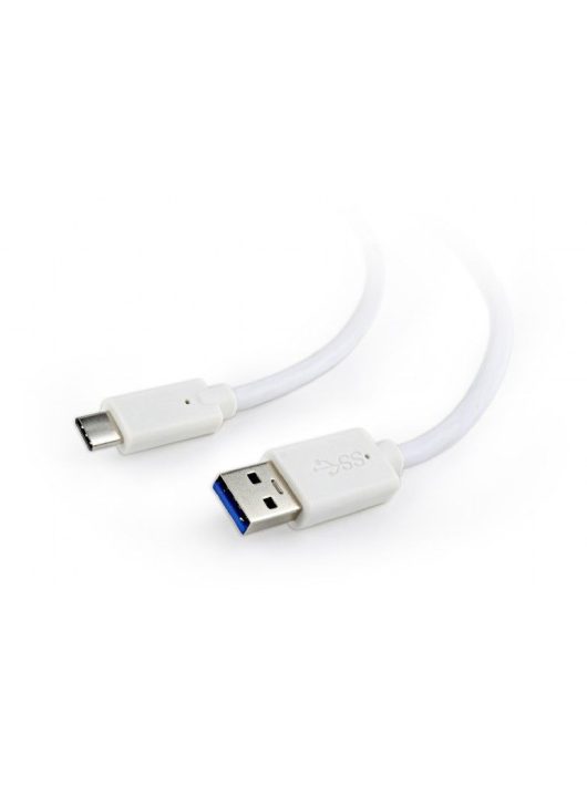 Gembird CCP-USB3-AMCM-1M-W USB3.0 AM to Type-C cable 1m White