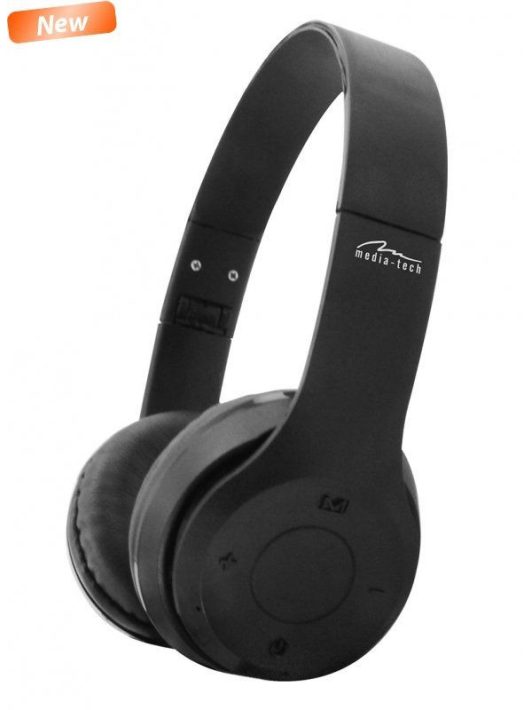 Media-Tech MT3591 Epsilion Bluetooth Headset Black