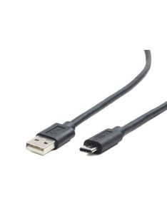 Gembird CCP-USB2-AMCM-1M USB2.0 AM to Type-C cable 1m Black