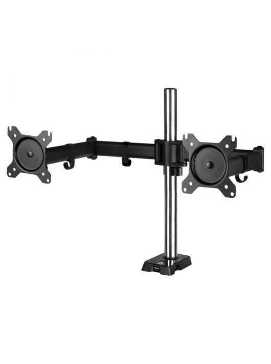 Arctic Z2 Gen 3 Desk Mount Dual Monitor Arm with USB Hub Black