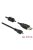 DeLock USB 2.0 Type-A male > USB 2.0 Micro-B male 0,5m cable Black