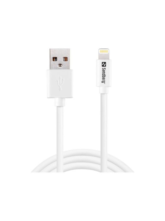 Sandberg USB>Lightning 2m White