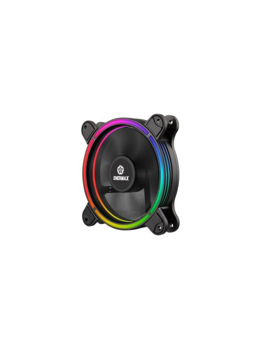 Enermax Intros T.B. RGB Fans with Exclusive 4-ring RGB Visual Effects (1 pack)