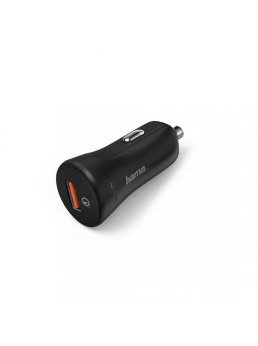 Hama Qualcomm Quick Charge 3.0 Car Charger Black 