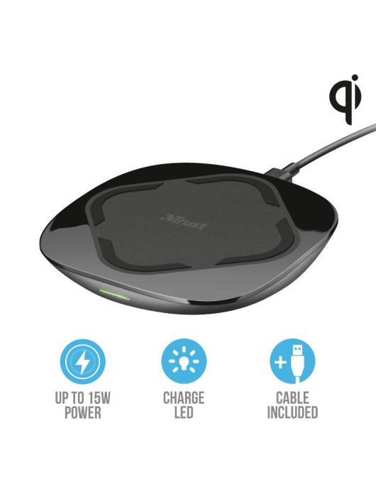 Trust Cito15 Ultrafast Wireless Charger Black