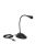 DeLock USB Gooseneck Microphone with base and mute + on / off button Black