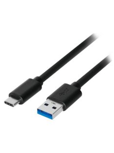 Akyga AK-USB-24 USB3.1 Type-C / USB A cable 0,5m Black