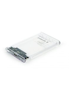 Gembird 2,5" EE2-U3S-5-S USB3.0 Enclosure Transparent