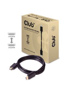   Club3D Ultra High Speed HDMI Cable 10K 120Hz 48Gbps M/M 2m Black