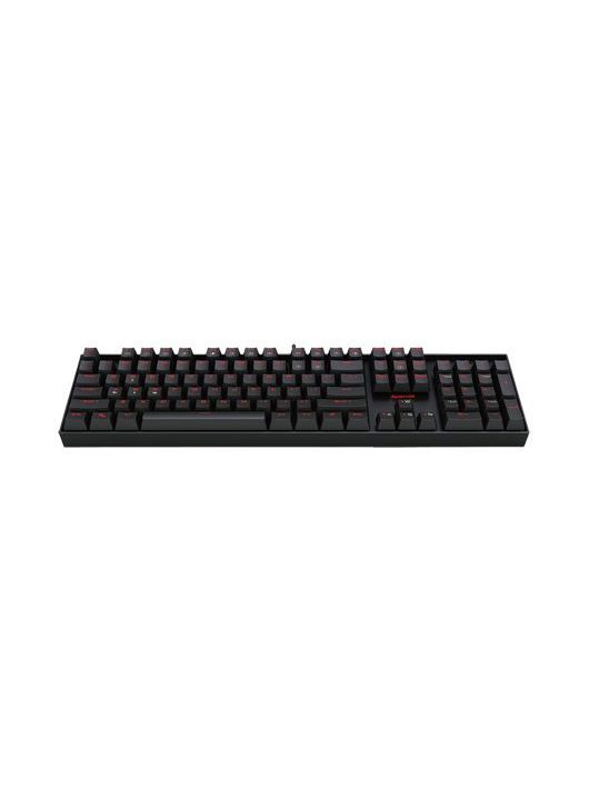 Redragon Mitra Red Backlight Mechanical Keyboard Brown Switches Black HU