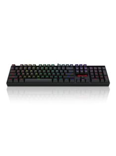   Redragon Mitra RGB Backlight Mechanical Keyboard Blue Switches Black HU