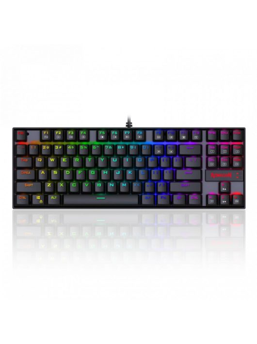 Redragon Kumara RGB Backlight Mechanical Gaming Keyboard Brown Switches Black HU