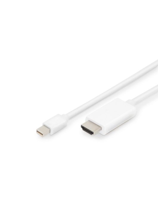 Assmann miniDisplayPort 1.2 - HDMI 2.0 cable 2m White