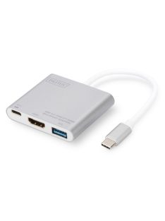   Digitus DA-70838-1 USB Type-C 4K HDMI Multiport Adapter 3-Port