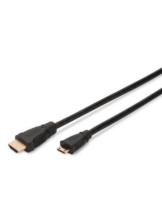 Assmann HDMI High Speed Ethernet connection cable HDMI - mini HDMI 2m Black