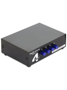 DeLock Audio/Video 4 port manual bidirectional Switch