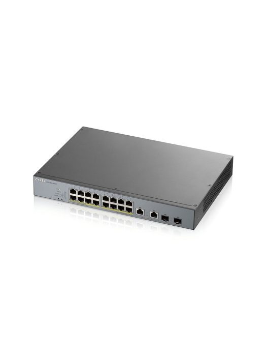 ZyXEL GS1350-18HP 16-port GbE Smart Managed PoE Switch with GbE Uplink 