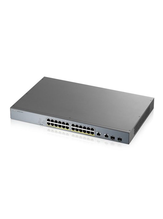 ZyXEL GS1350-26HP 24-port GbE Smart Managed PoE Switch with GbE Uplink