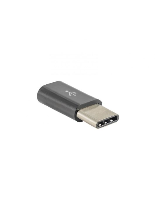 Akyga AK-AD-46 microUSB-USB Type-C Adapter Black