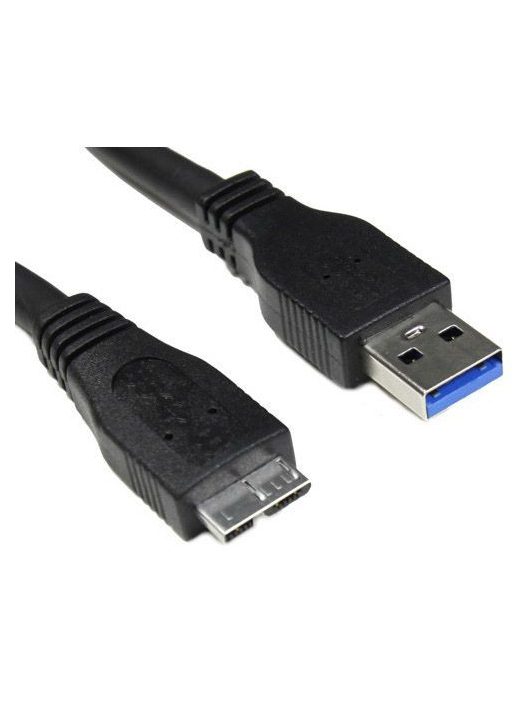 Akyga AK-USB-13 microUSB/USB3.0 cable 1,8m Black