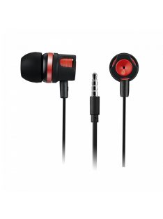 Canyon CEP3R Comfortable earphones headset Black/Red