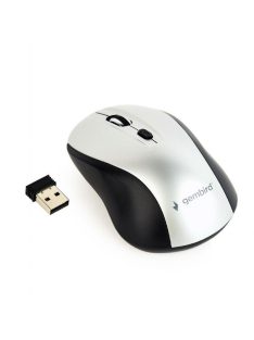 Gembird MUSW-4B-02-BS Wireless optical mouse Black/Silver