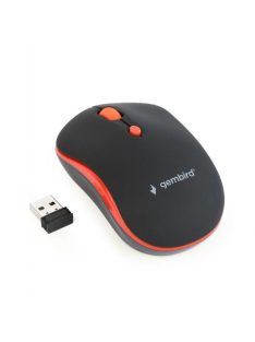 Gembird MUSW-4B-03-R Wireless optical mouse Black/Red