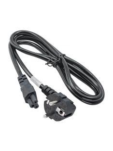 Akyga AK-NB-01A Cloverleaf Power Cable 1,5m Black