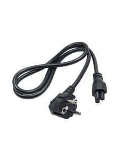 Akyga AK-NB-08A Cloverleaf Power Cable 1m Black