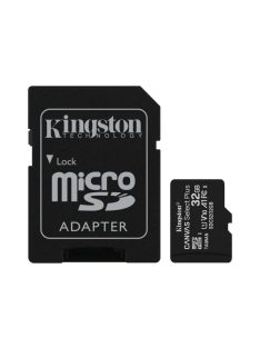   Kingston 32GB microSDHC Canvas Select Plus Class 10 100R A1 C10 Card + adapterrel