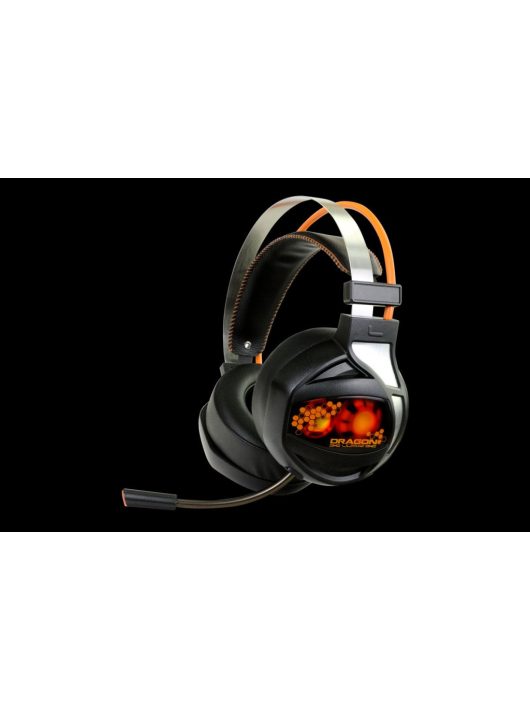 Dragon War Rider Gamer Headset Black