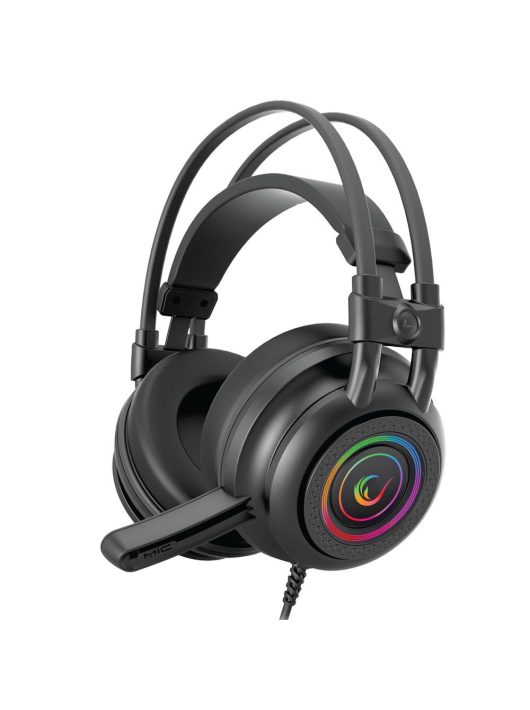 Rampage RM-K2 X-Quadro RGB Headset Black