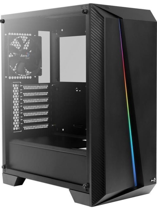 Aerocool Cylon Pro RGB Tempered Glass Black