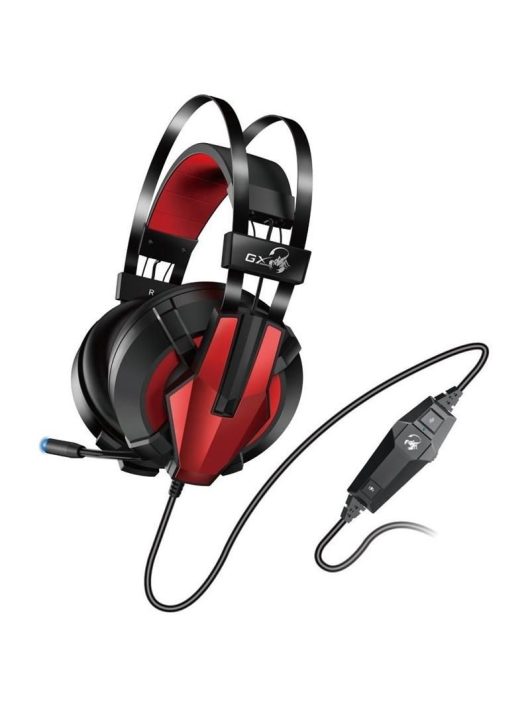 Genius HS-G710V 7.1 Gamer Headset Black/Red