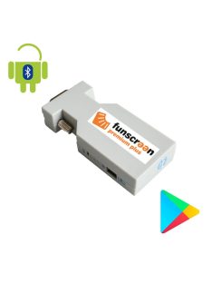 Funscreen Premium vászon bluetooth vezérlés White