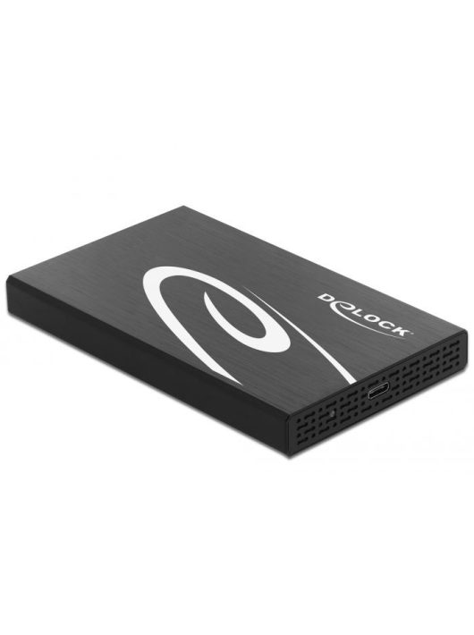 DeLock External Enclosure for 2,5? SATA HDD/SSD with SuperSpeed USB 10 Gbps (USB 3.1 Gen 2)